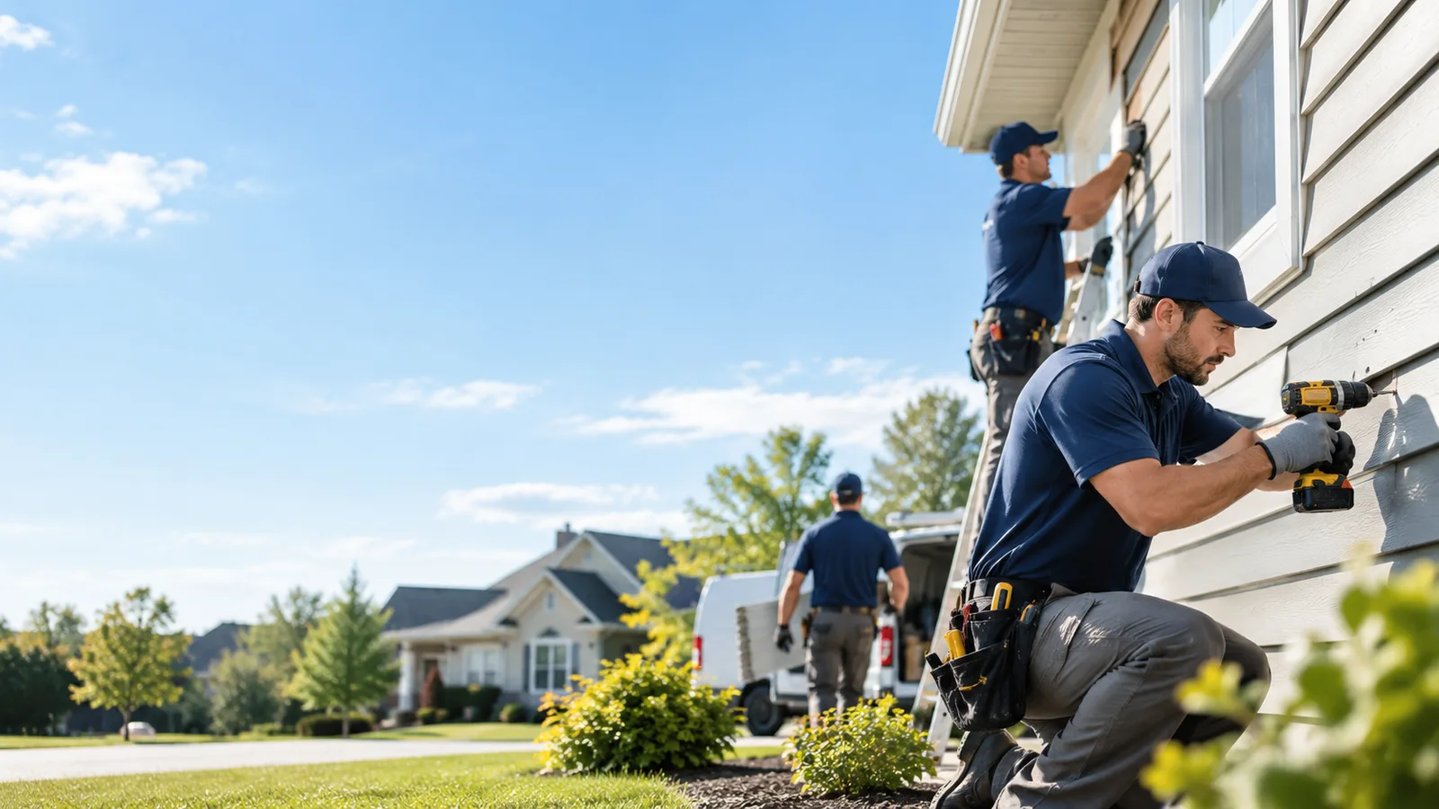 Partial Siding Replacement in Clarksville, MD